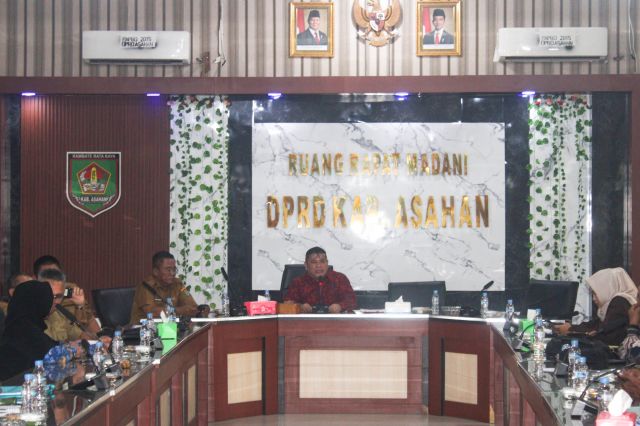 PENYAMPAIAN REKOMENDASI KOMISI-KOMISI KEPADA BANGGAR DPRD ASAHAN DALAM RANGKA PEMBAHASAN RANPERDA TENTANG P.APBD TA 2025